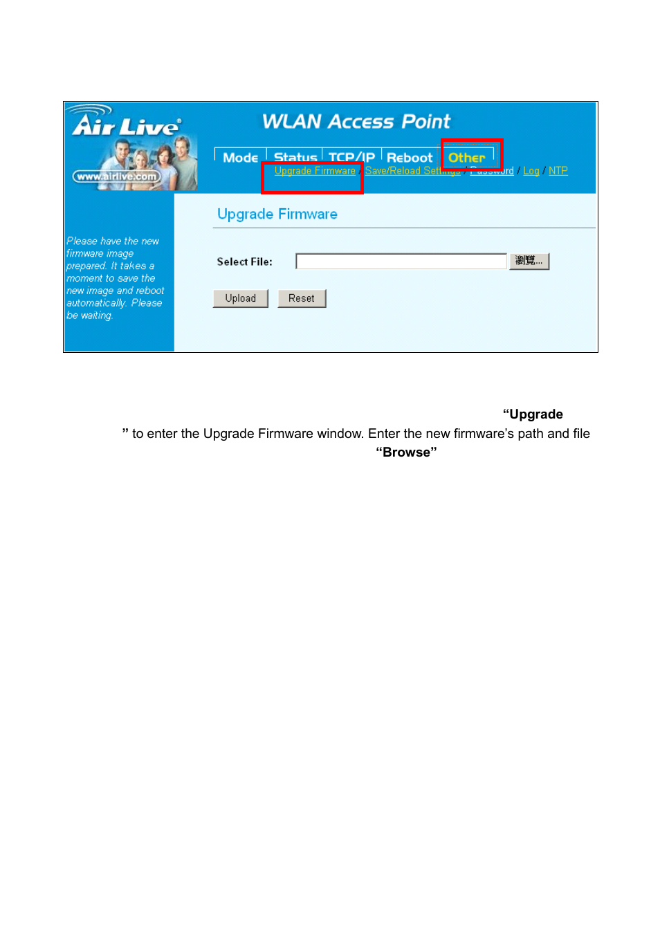 2 upgrade firmware | AirLive WH-5420CPE User Manual | Page 77 / 97