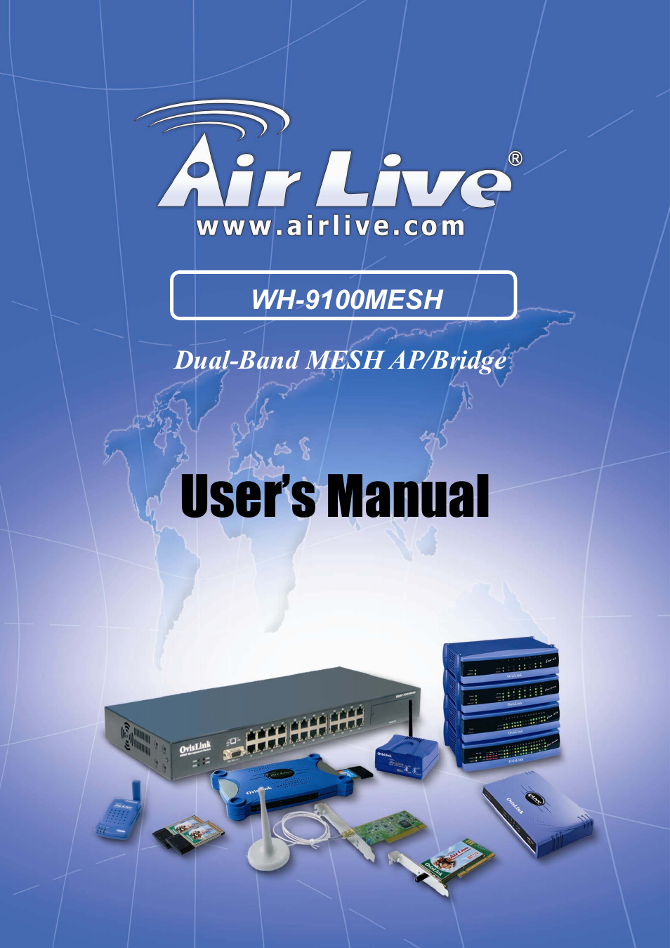 AirLive WH-9100MESH User Manual | 74 pages