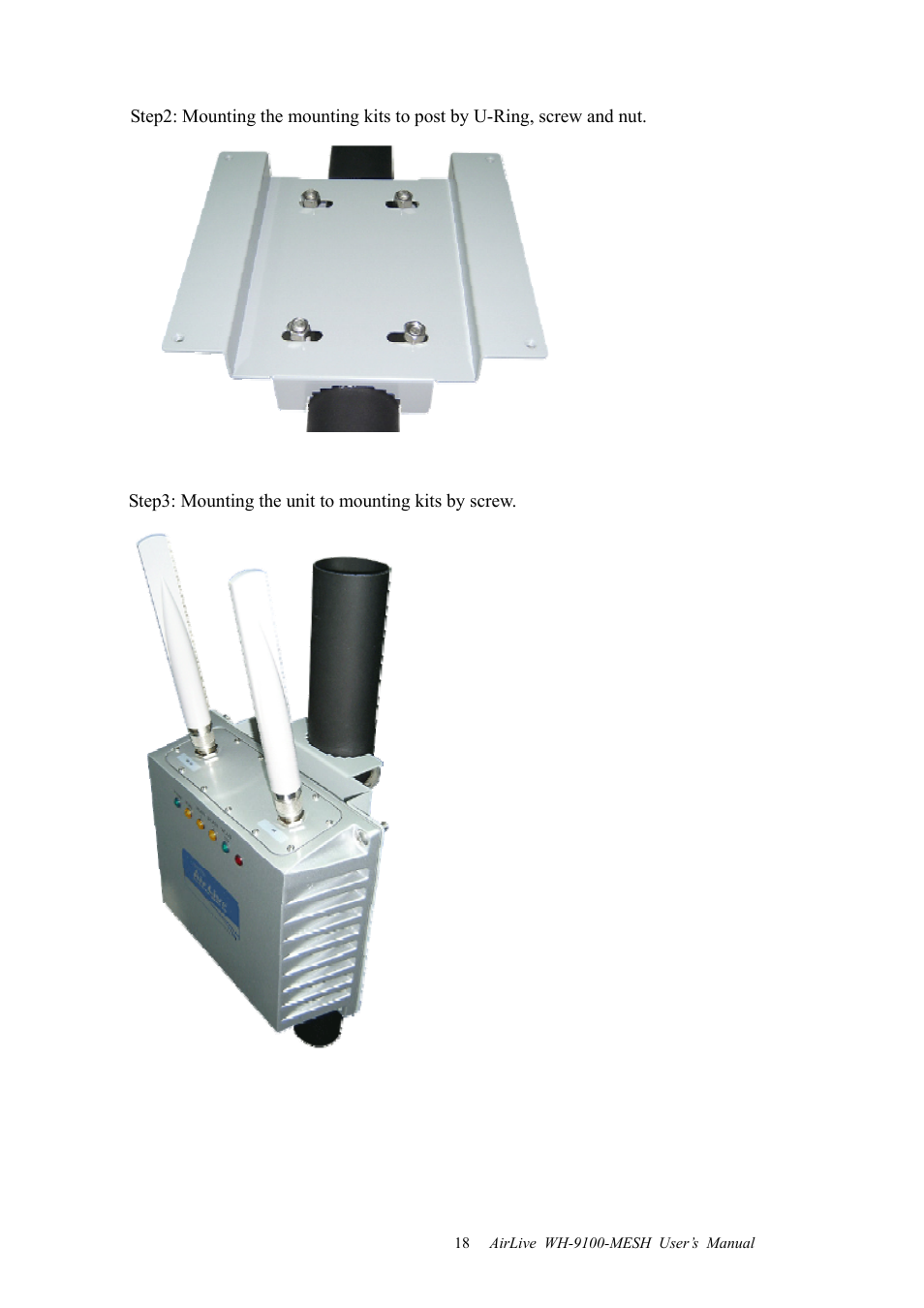 AirLive WH-9100MESH User Manual | Page 19 / 74