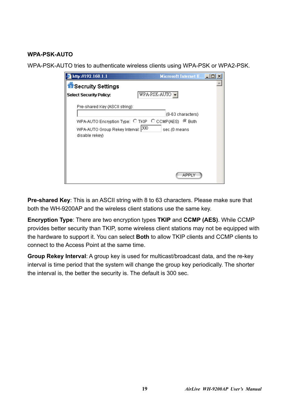 AirLive WH-9200AP User Manual | Page 21 / 33