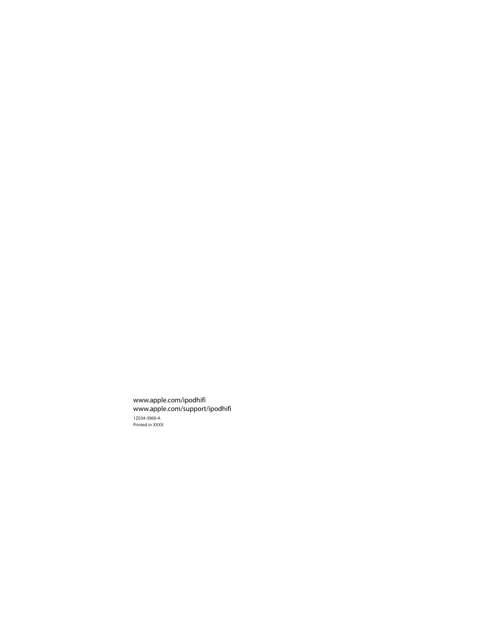 Apple iPod Hi-Fi User Manual | Page 12 / 12