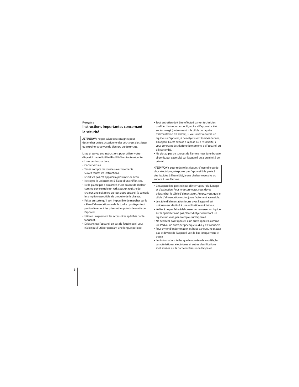 Apple iPod Hi-Fi User Manual | Page 6 / 12