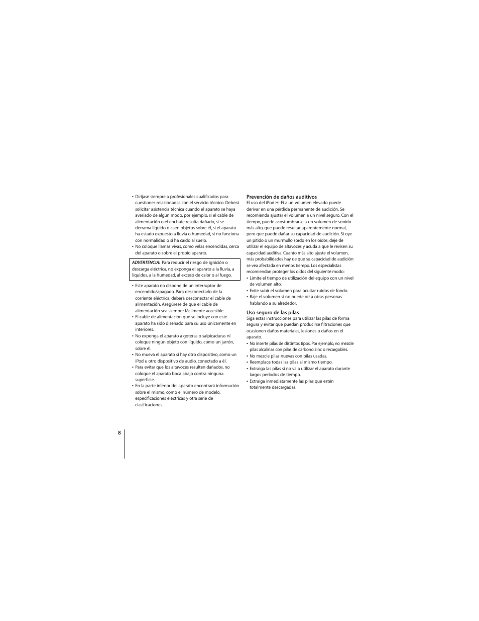 Apple iPod Hi-Fi User Manual | Page 8 / 12