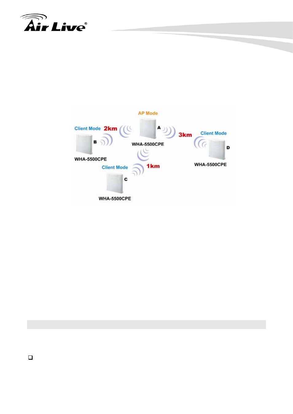 2 wds bridge vs. bridge infrastructure | AirLive WHA-5500CPE User Manual | Page 120 / 161