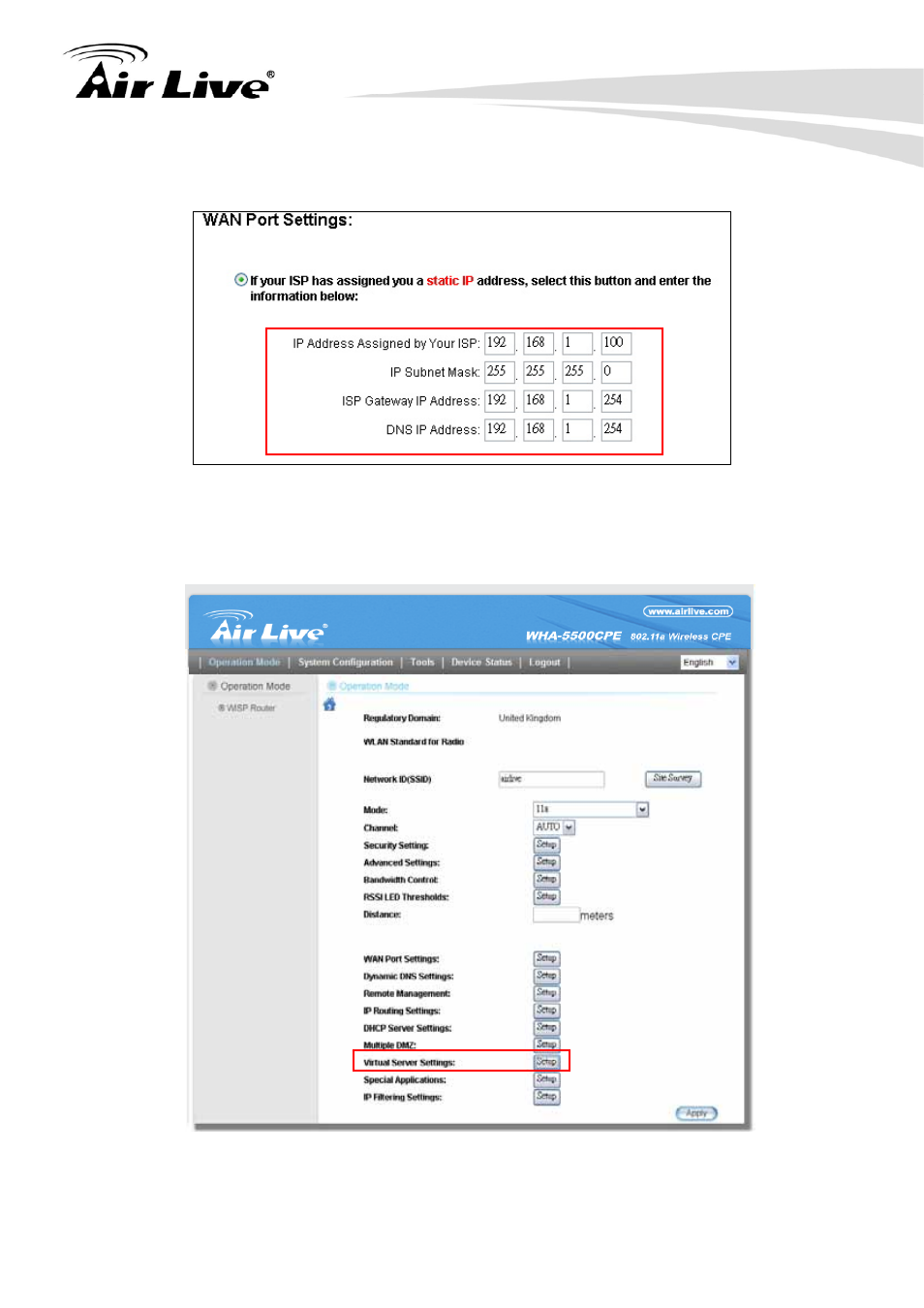 AirLive WHA-5500CPE User Manual | Page 132 / 161