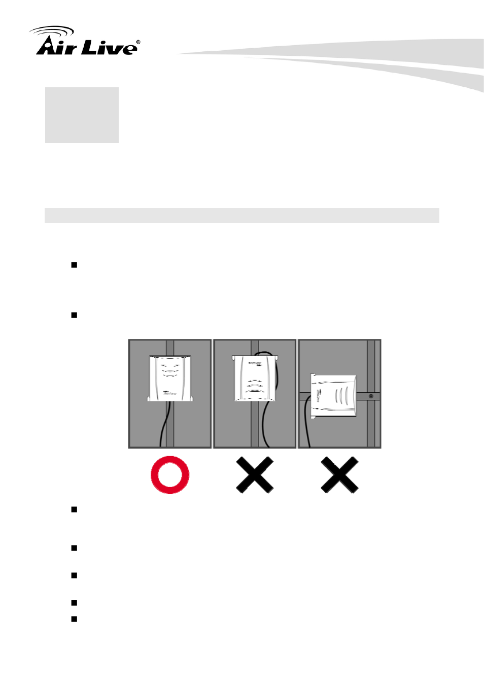 Installing the wha-5500cpe, 1 before you start | AirLive WHA-5500CPE User Manual | Page 17 / 161