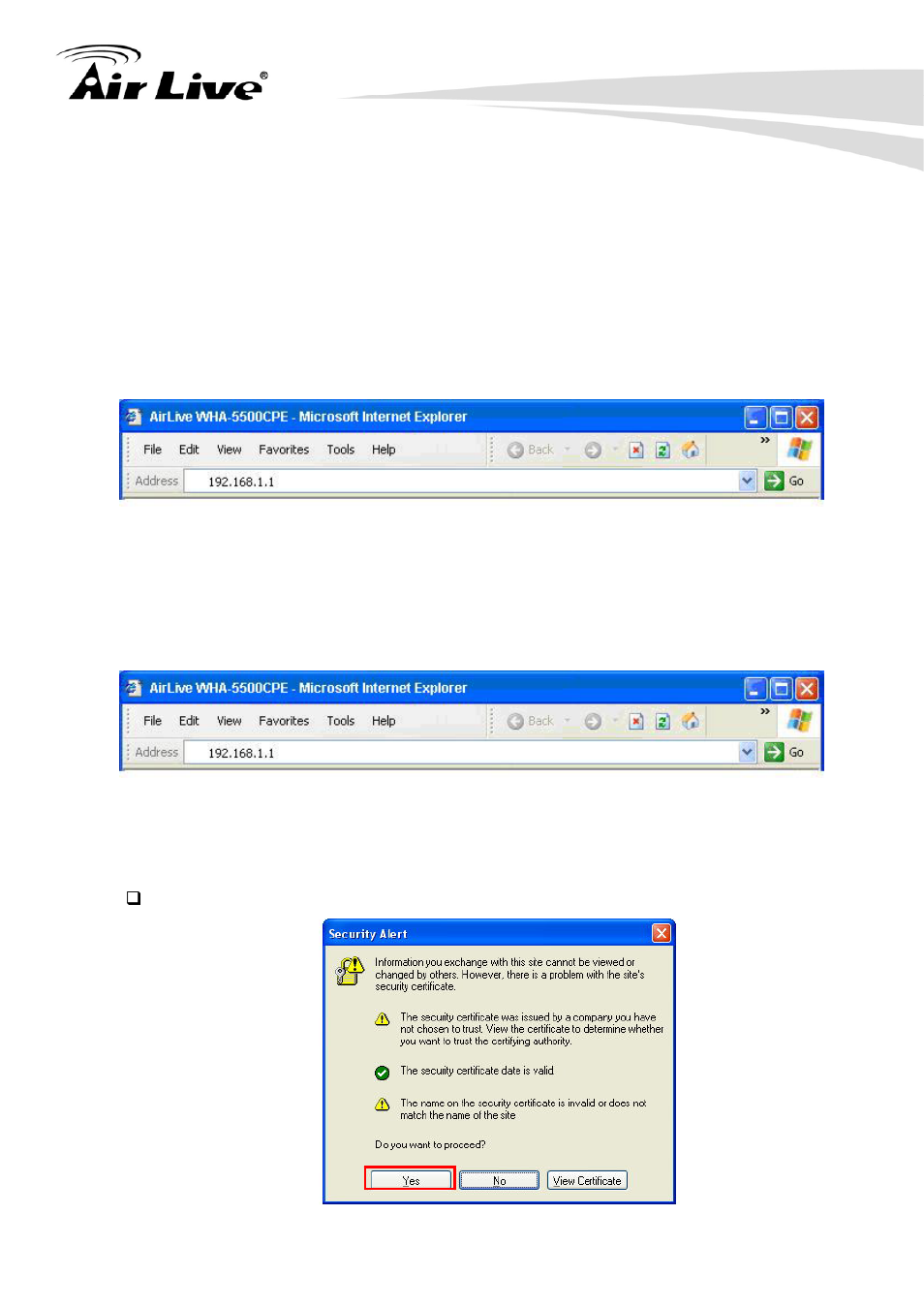 1 getting into web management, Getting into web management | AirLive WHA-5500CPE User Manual | Page 27 / 161