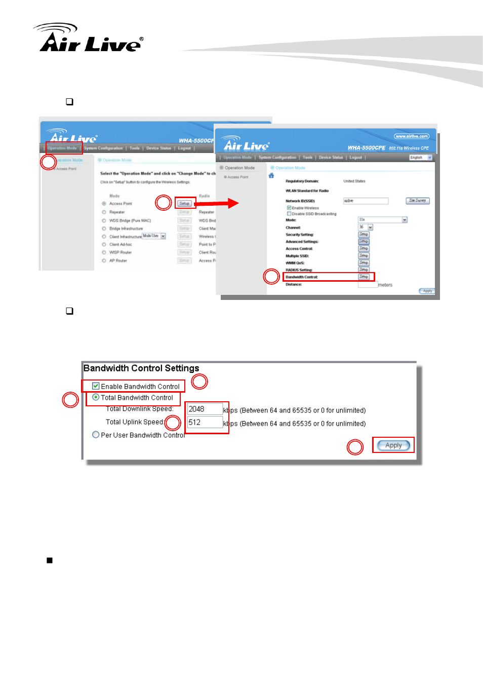 AirLive WHA-5500CPE User Manual | Page 62 / 161