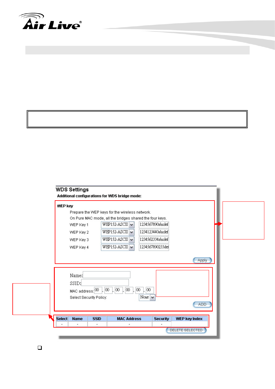 3 wds settings | AirLive WHA-5500CPE User Manual | Page 64 / 161