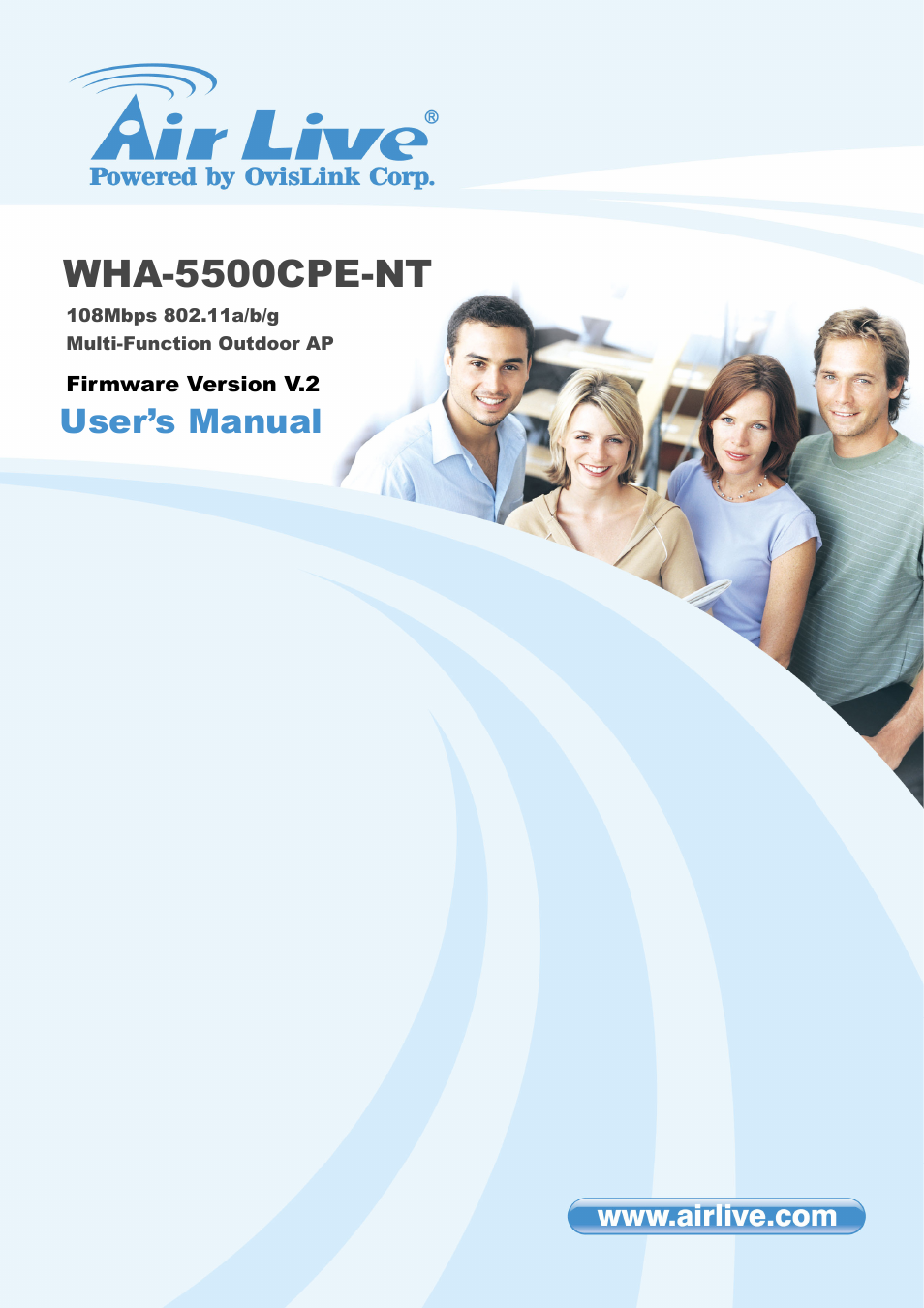 AirLive WHA-5500CPE-NT User Manual | 161 pages