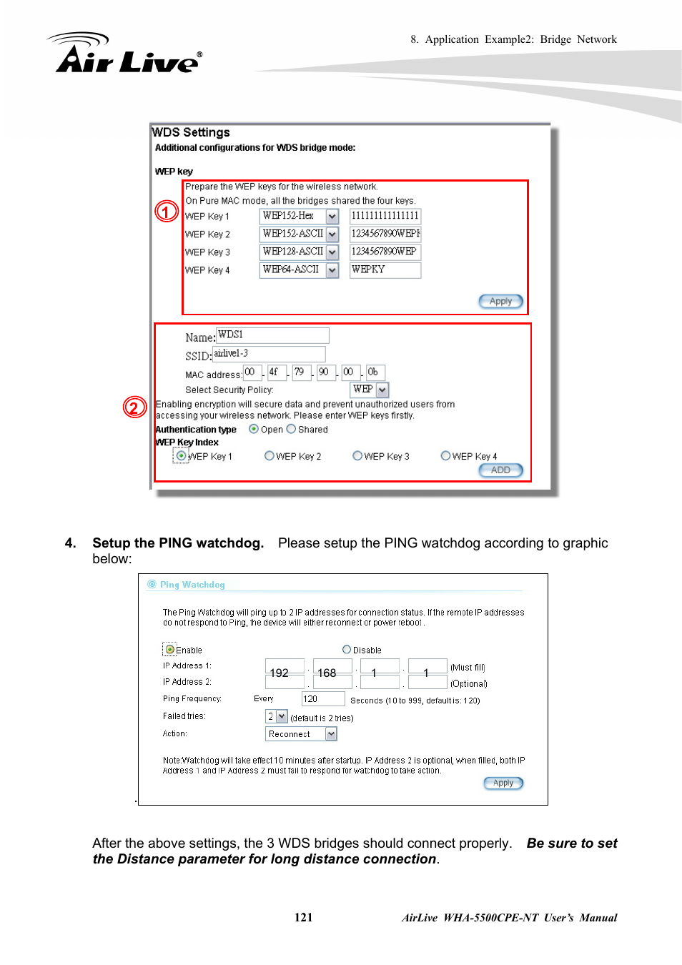 AirLive WHA-5500CPE-NT User Manual | Page 127 / 161