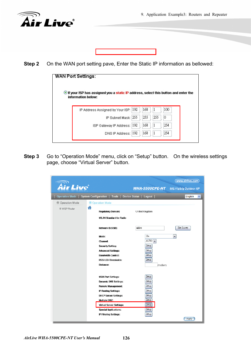 AirLive WHA-5500CPE-NT User Manual | Page 132 / 161