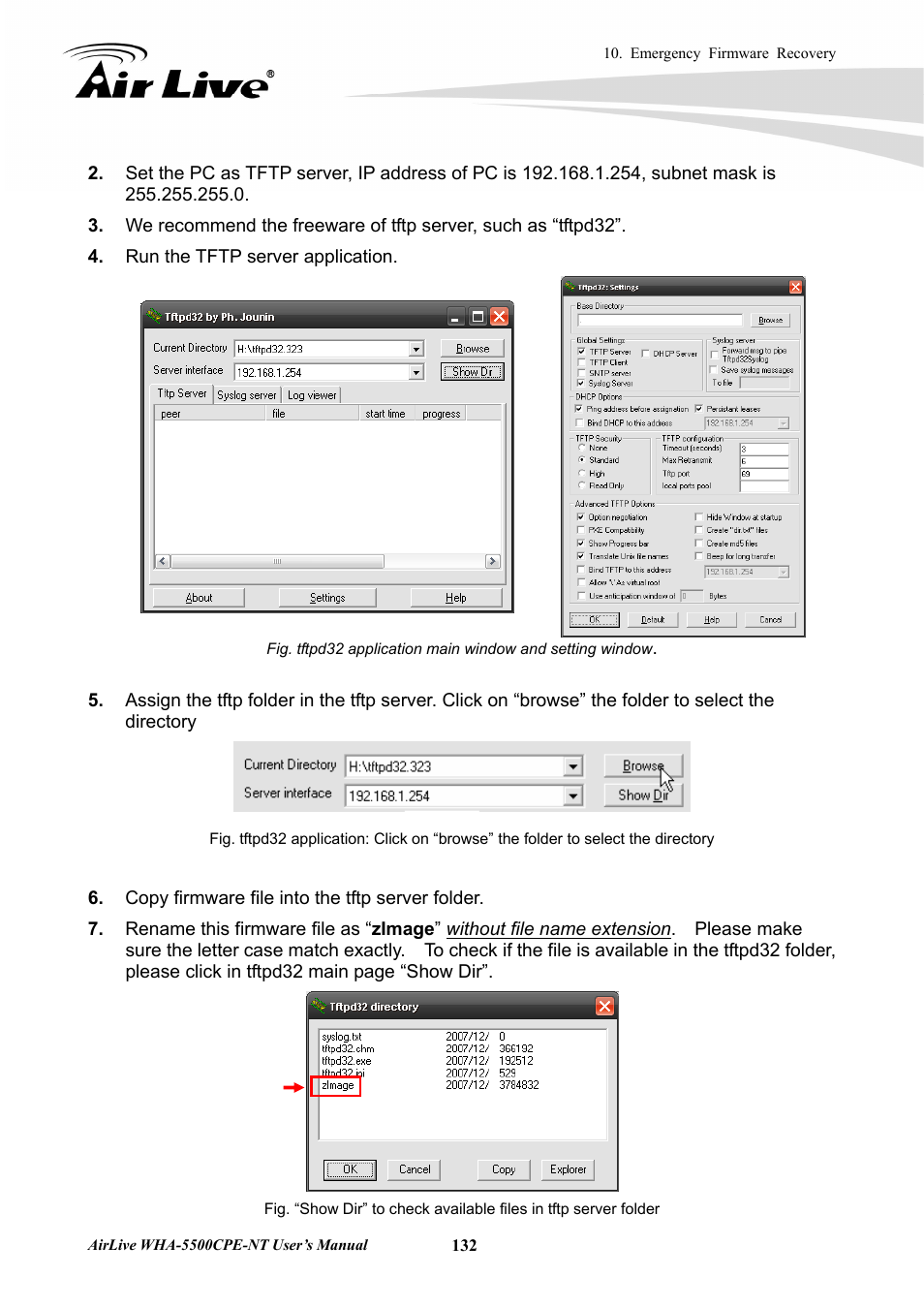 AirLive WHA-5500CPE-NT User Manual | Page 138 / 161