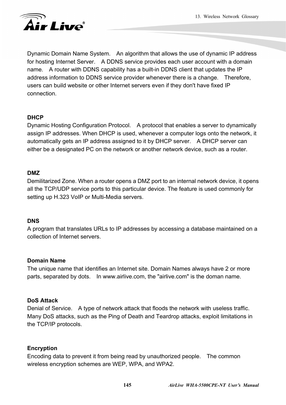 AirLive WHA-5500CPE-NT User Manual | Page 151 / 161