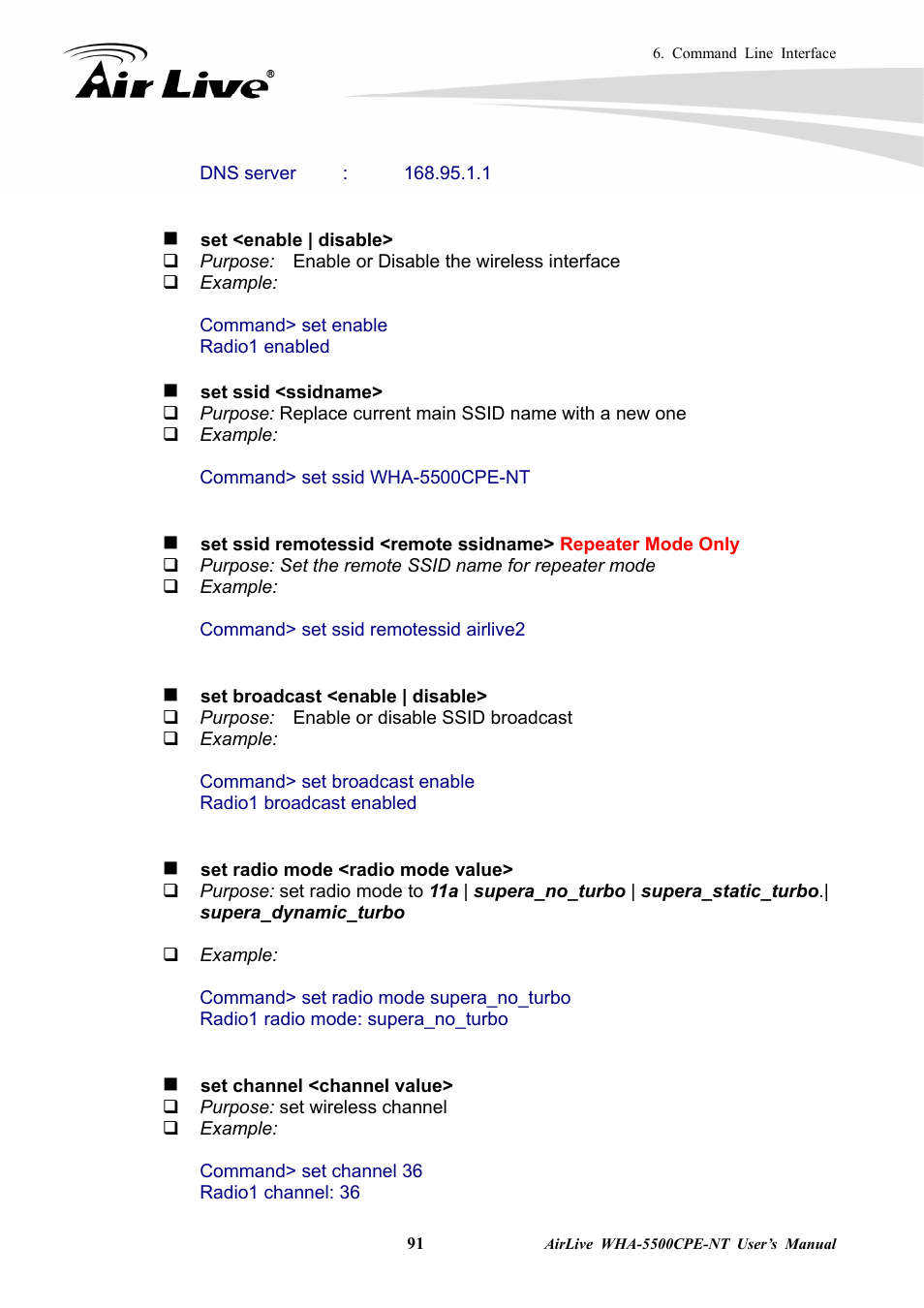 AirLive WHA-5500CPE-NT User Manual | Page 97 / 161