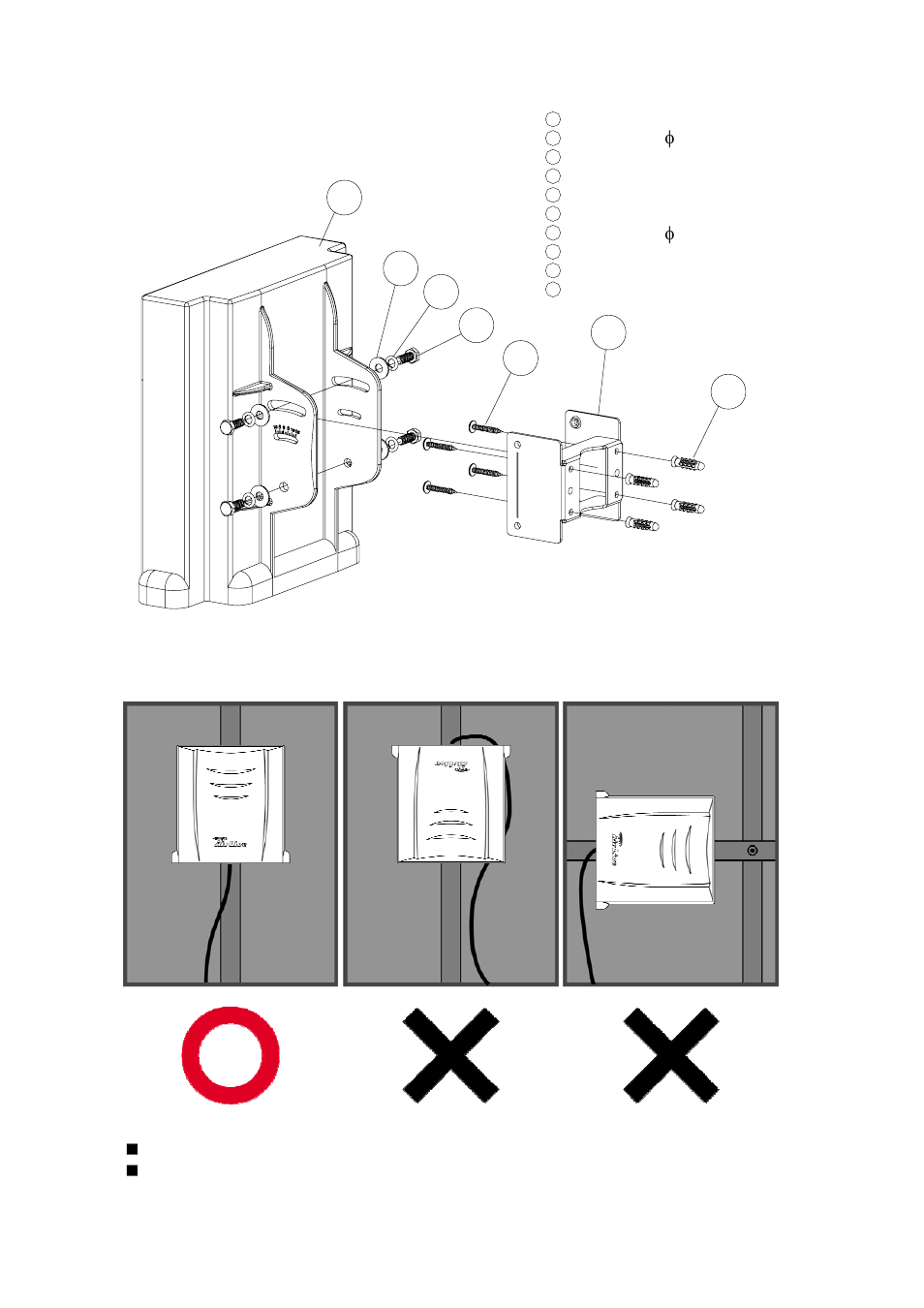 2 antenna polarization, Wall mount | AirLive WHA-5500CPE-PCBA User Manual | Page 17 / 72