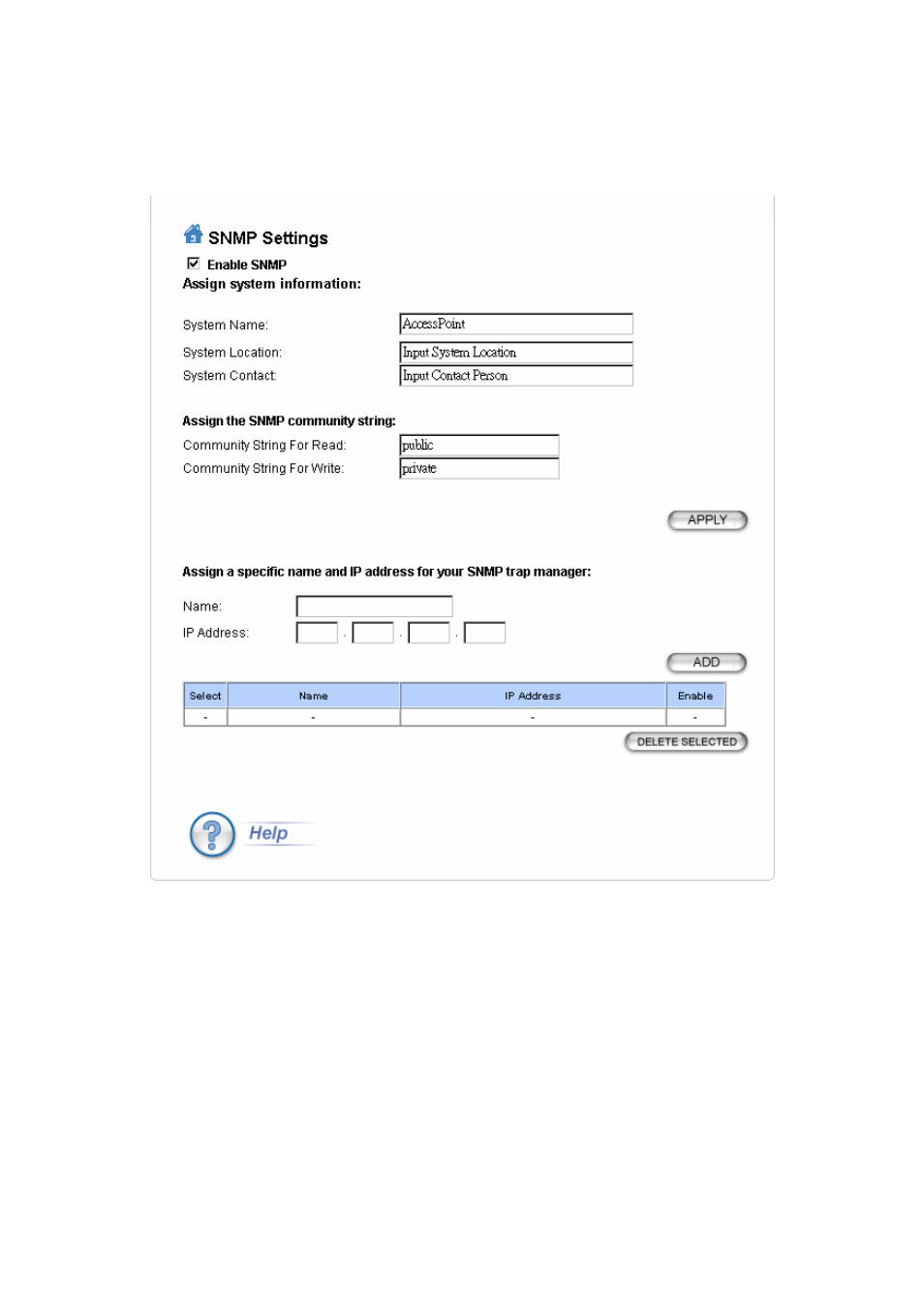 3 snmp settings | AirLive WHA-5500CPE-PCBA User Manual | Page 32 / 72