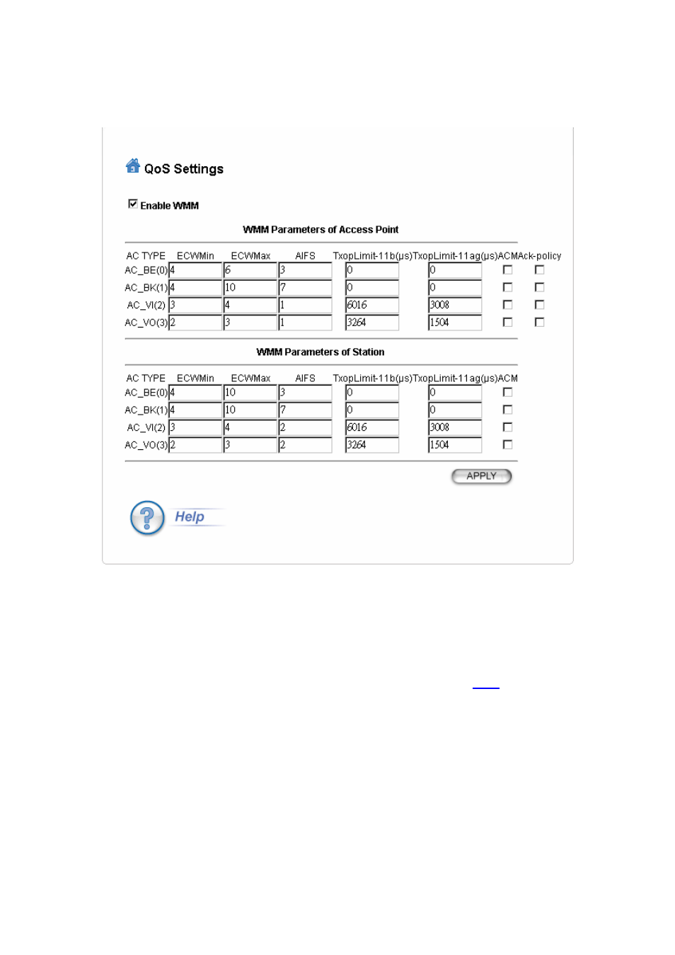 5 qos settings | AirLive WHA-5500CPE-PCBA User Manual | Page 46 / 72