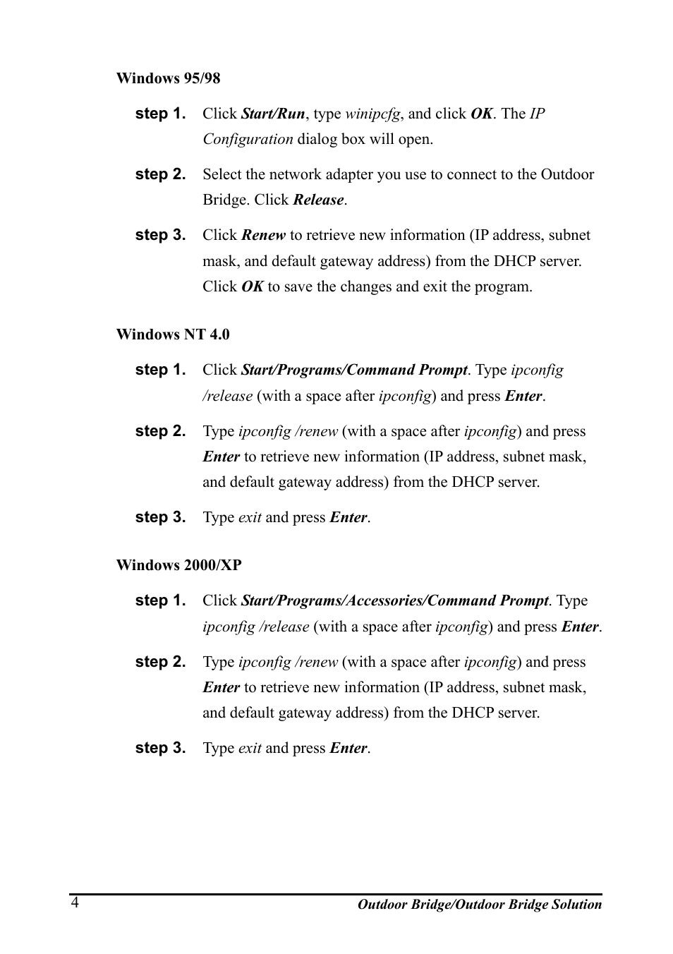 AirLive WHP-1130 User Manual | Page 14 / 65