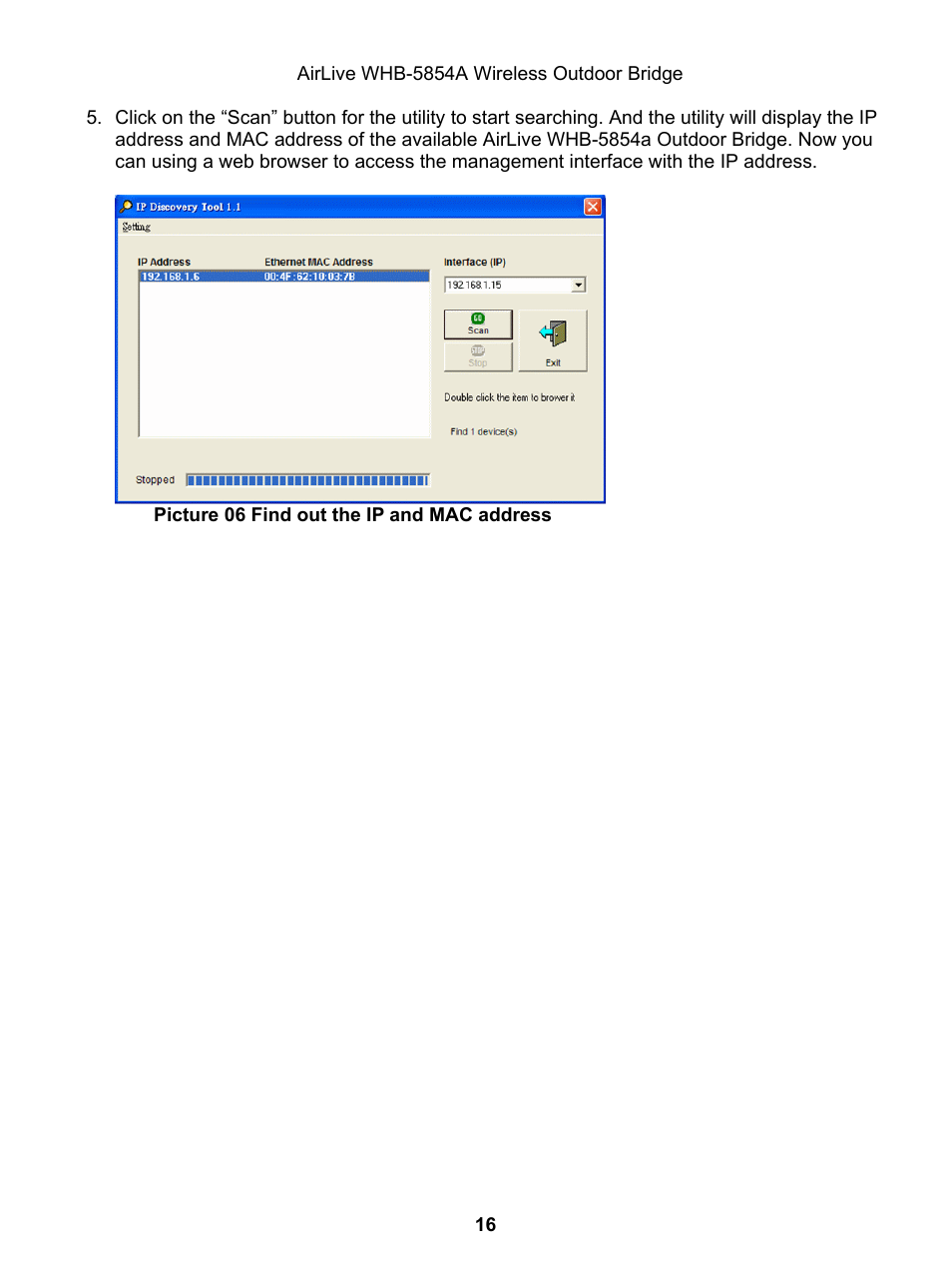 AirLive WHB-5854A User Manual | Page 16 / 51