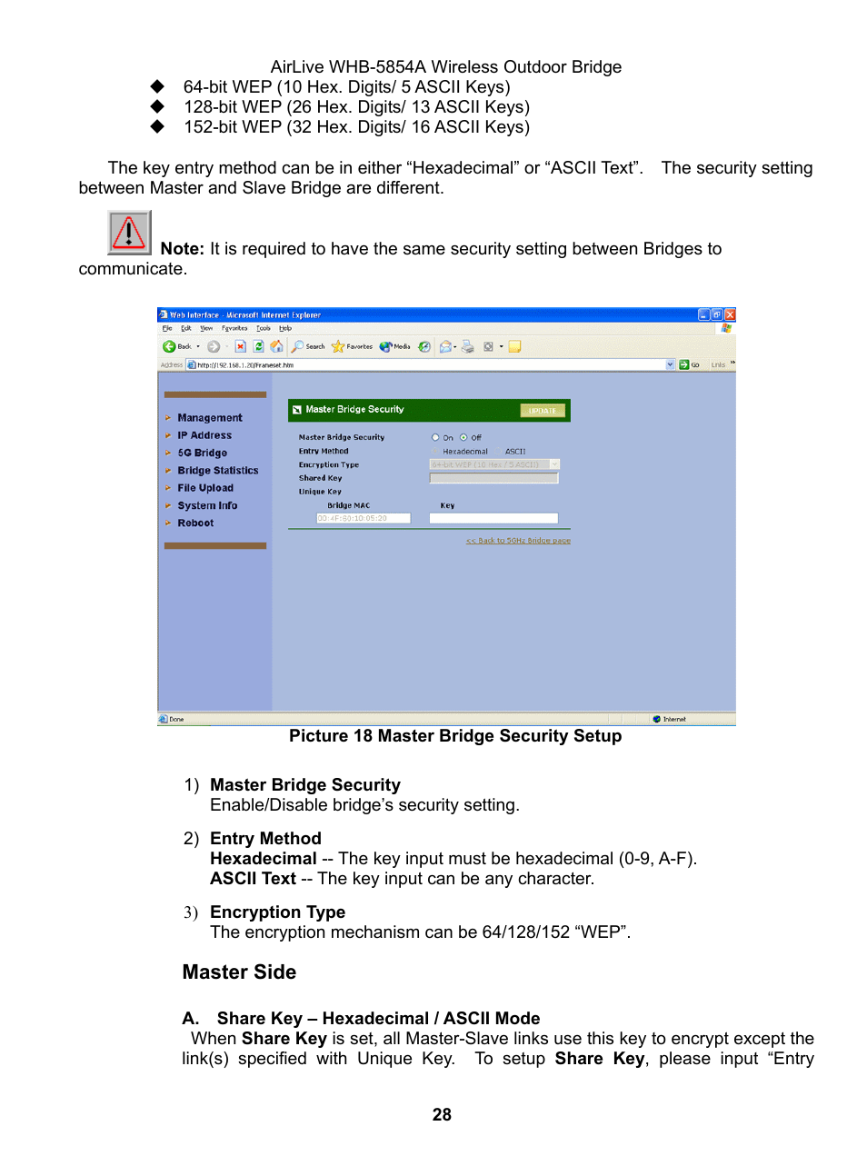 AirLive WHB-5854A User Manual | Page 28 / 51