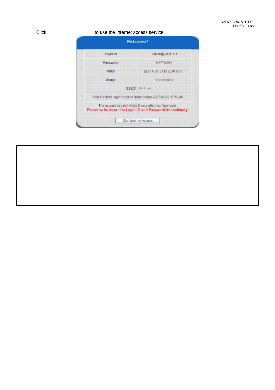 Appendix e – proxy setting for hotspot | AirLive WIAS-1200G User Manual | Page 135 / 180