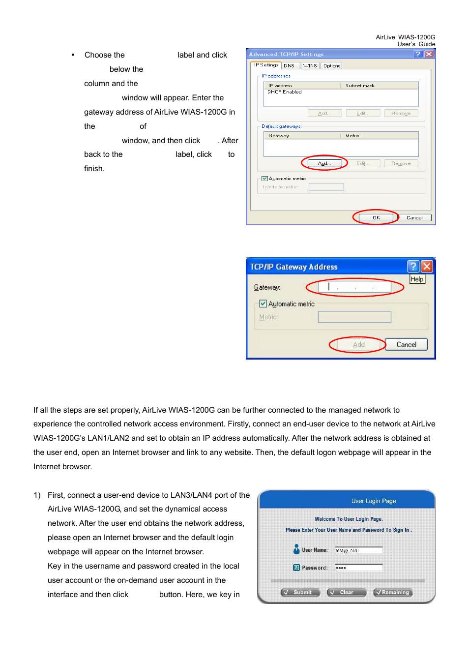 External network access | AirLive WIAS-1200G User Manual | Page 166 / 180