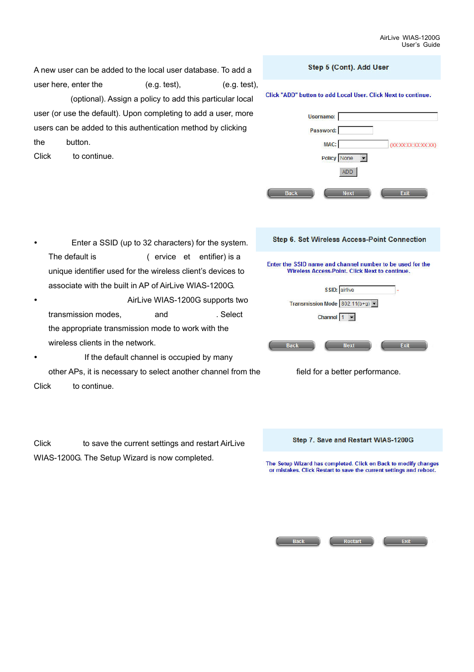 AirLive WIAS-1200G User Manual | Page 173 / 180