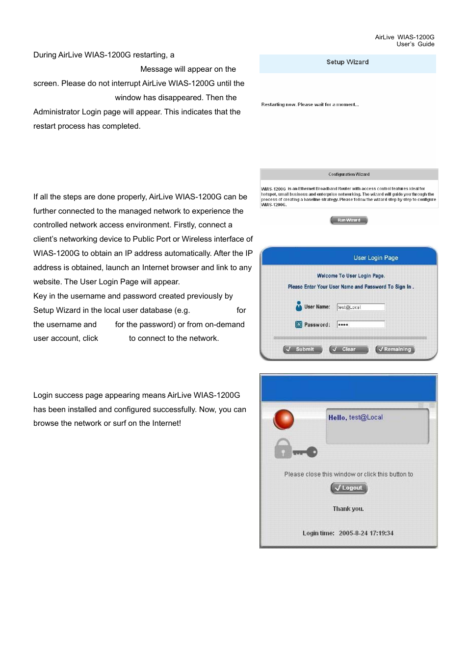 AirLive WIAS-1200G User Manual | Page 174 / 180