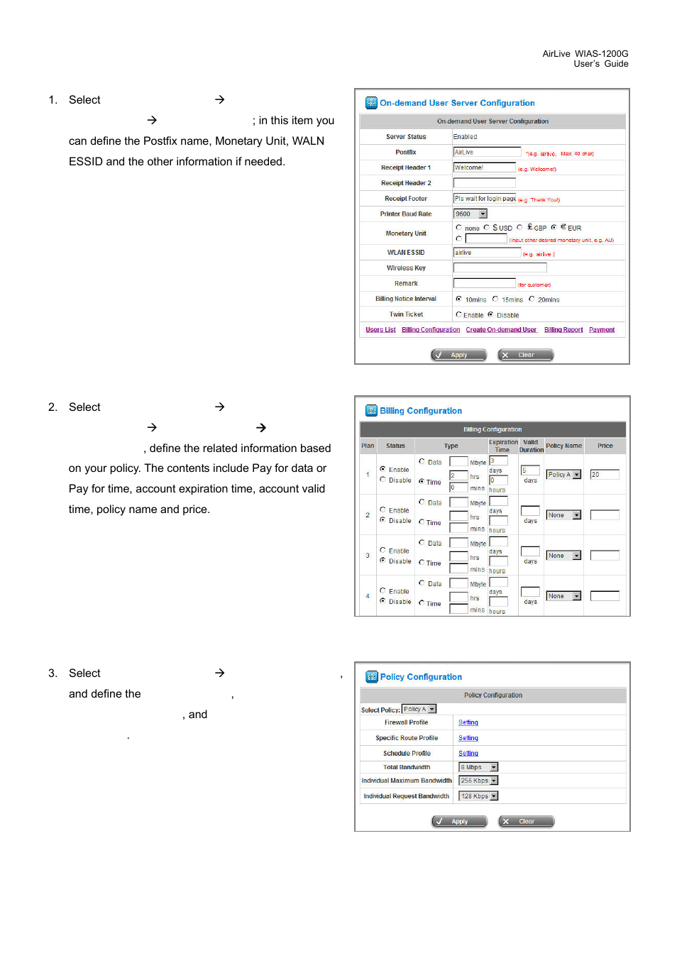 AirLive WIAS-1200G User Manual | Page 20 / 180