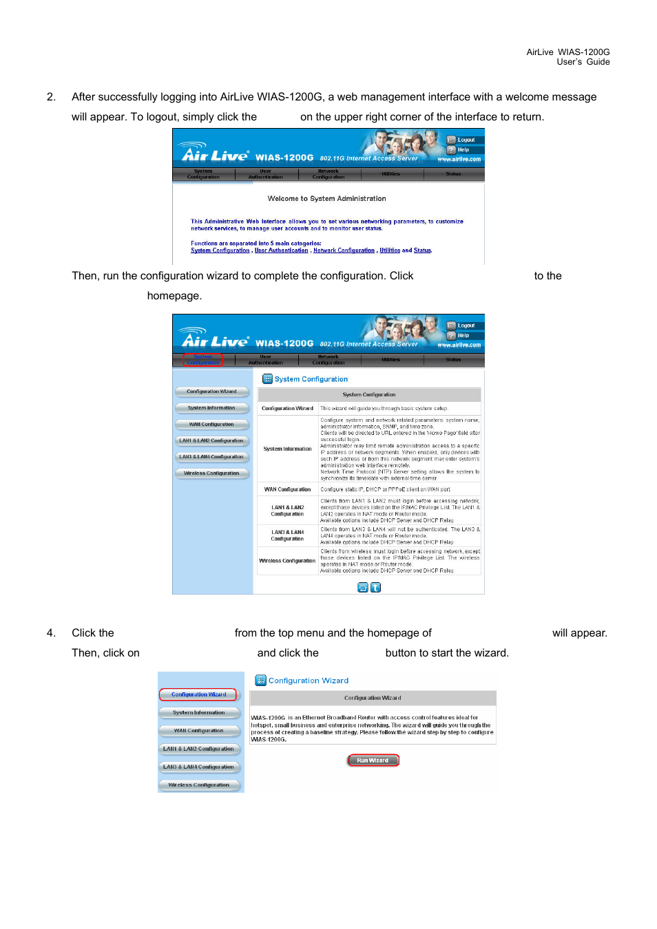 AirLive WIAS-1200G User Manual | Page 23 / 180