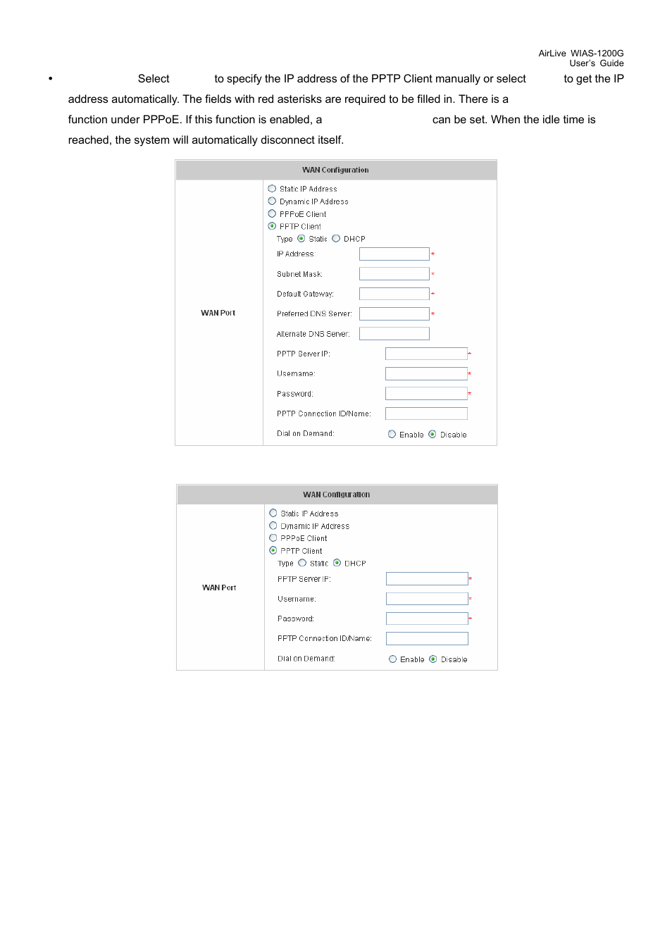 AirLive WIAS-1200G User Manual | Page 34 / 180