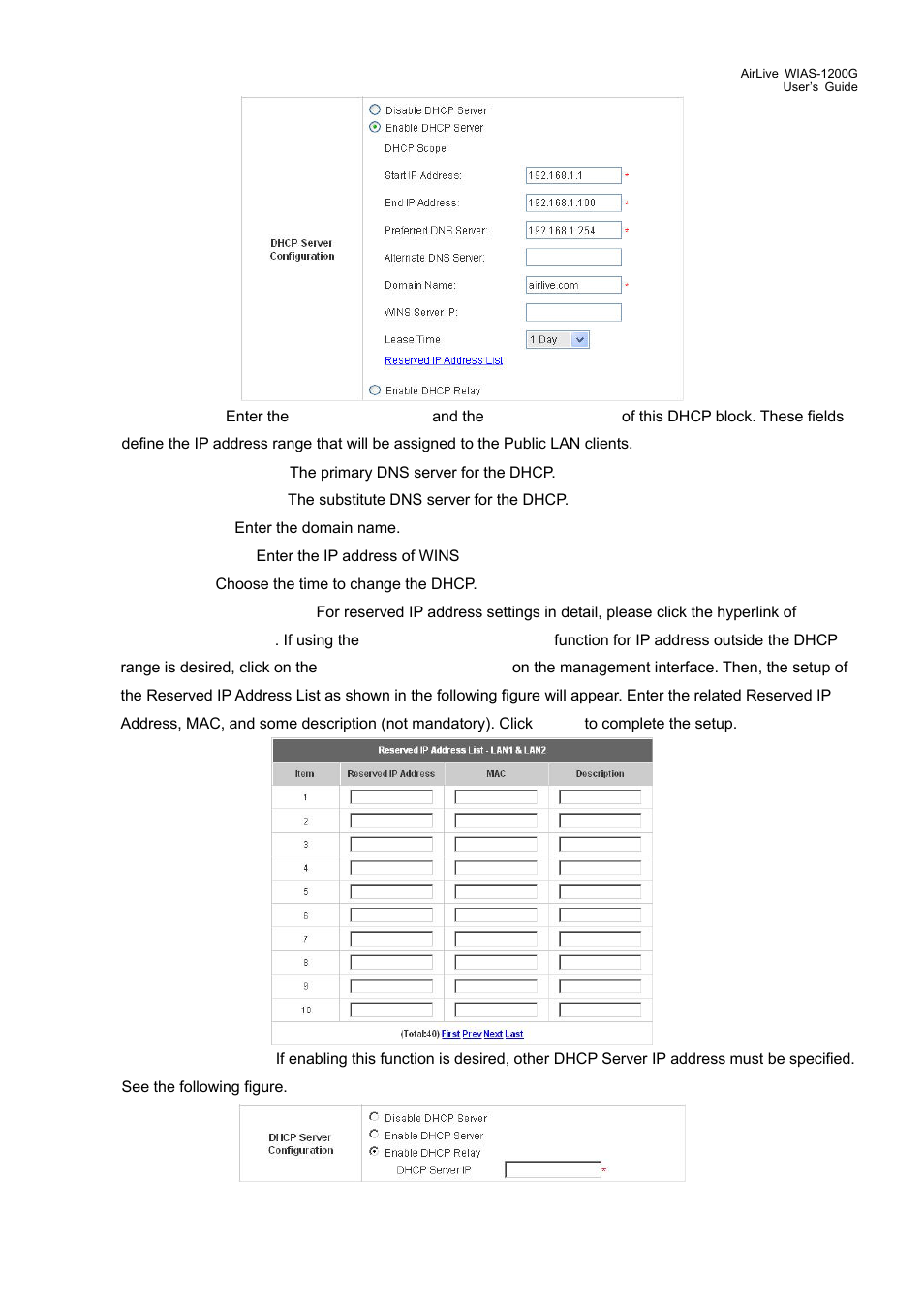 AirLive WIAS-1200G User Manual | Page 36 / 180