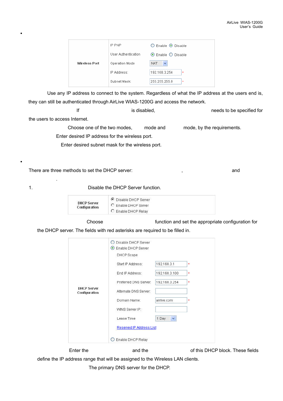 AirLive WIAS-1200G User Manual | Page 42 / 180