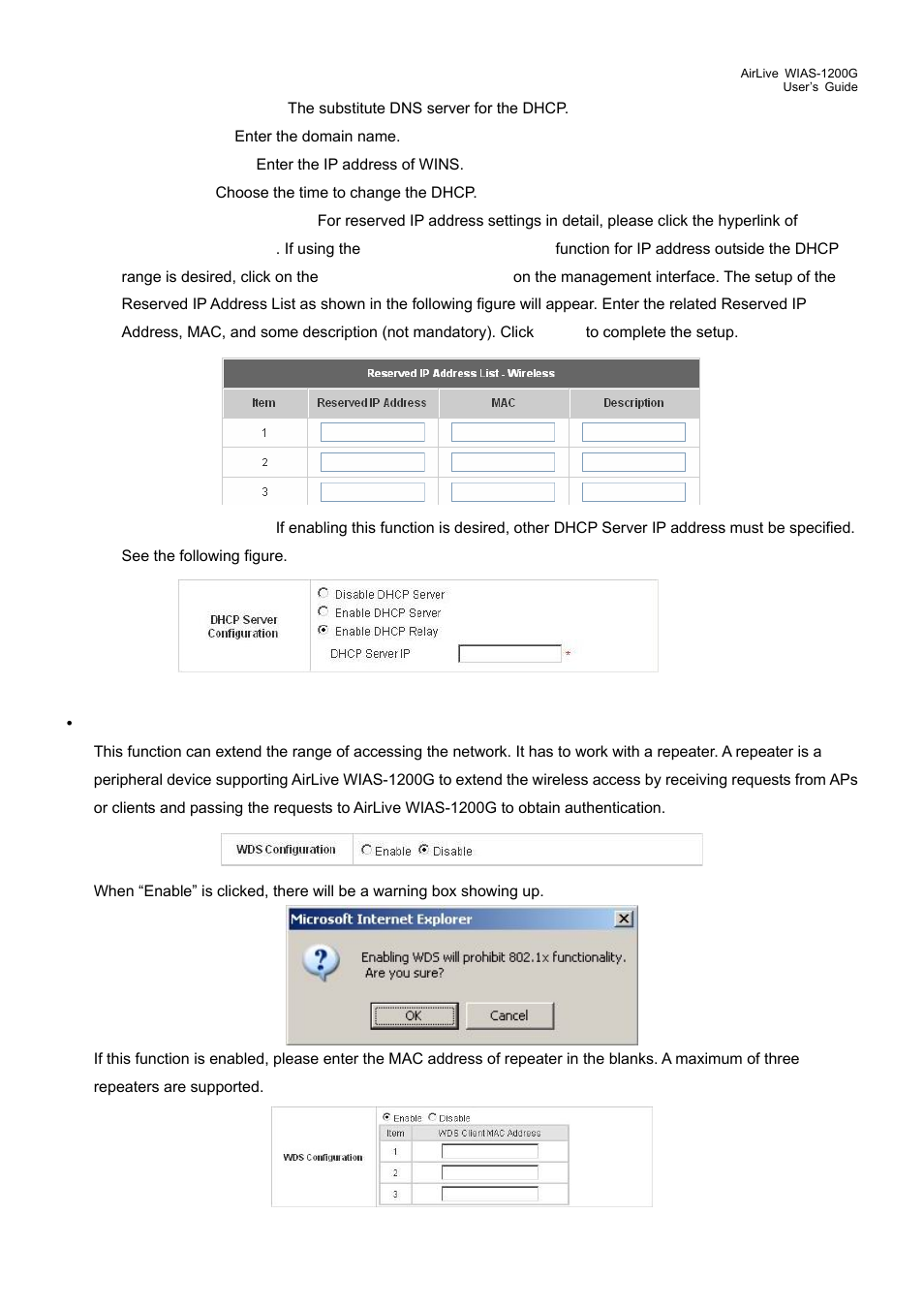 AirLive WIAS-1200G User Manual | Page 43 / 180