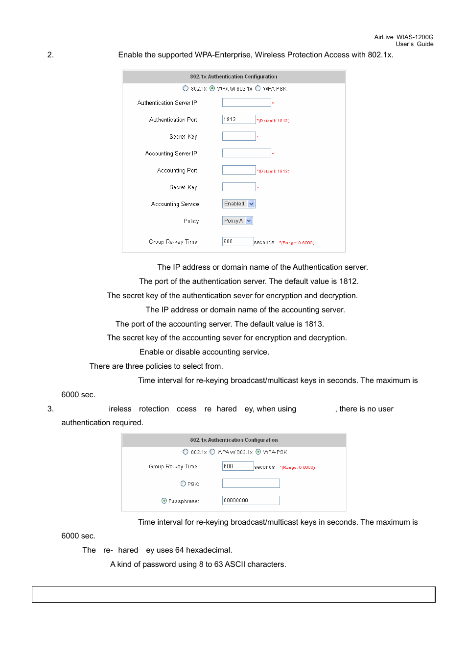 AirLive WIAS-1200G User Manual | Page 46 / 180