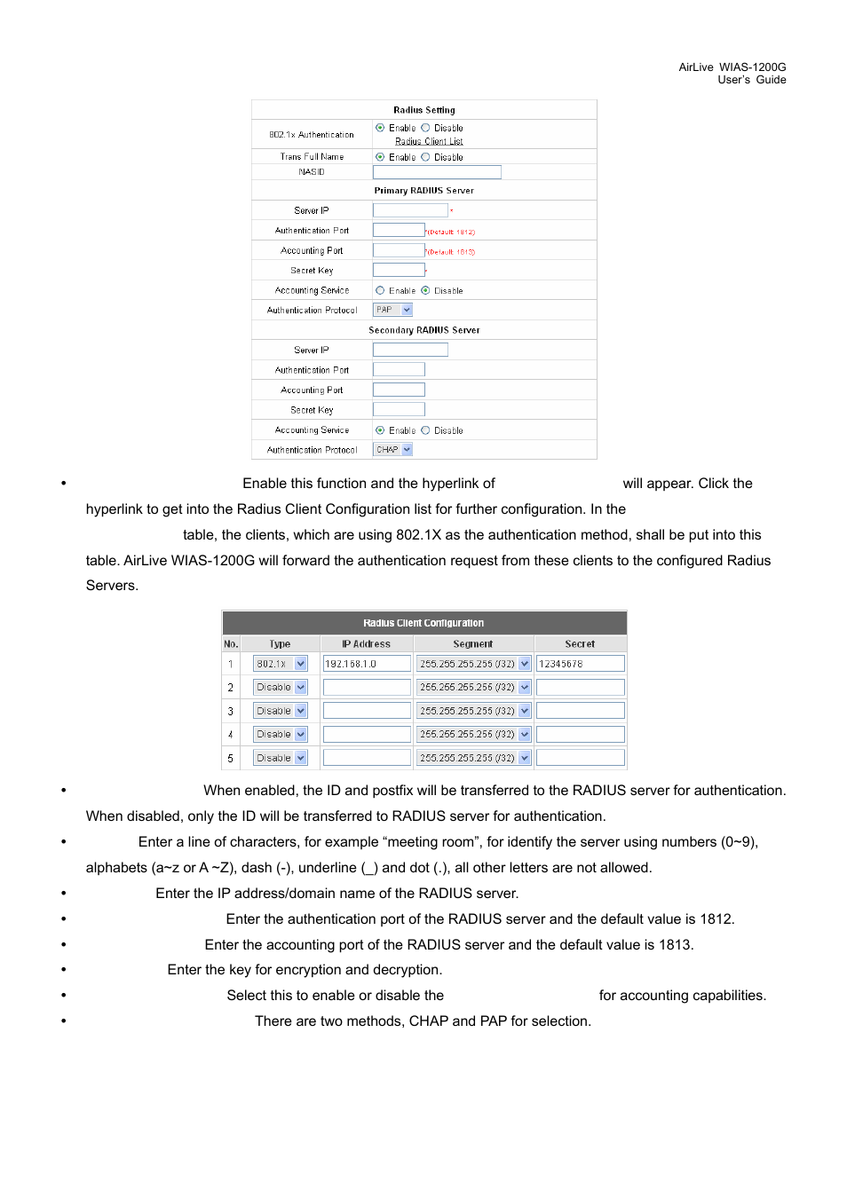 AirLive WIAS-1200G User Manual | Page 53 / 180