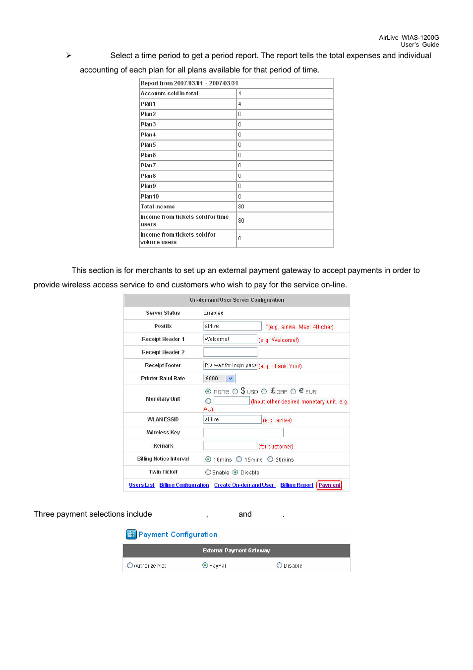 AirLive WIAS-1200G User Manual | Page 61 / 180