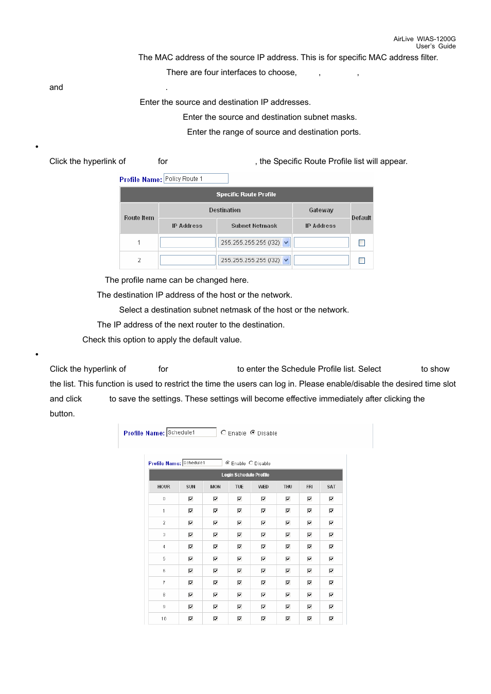 AirLive WIAS-1200G User Manual | Page 71 / 180