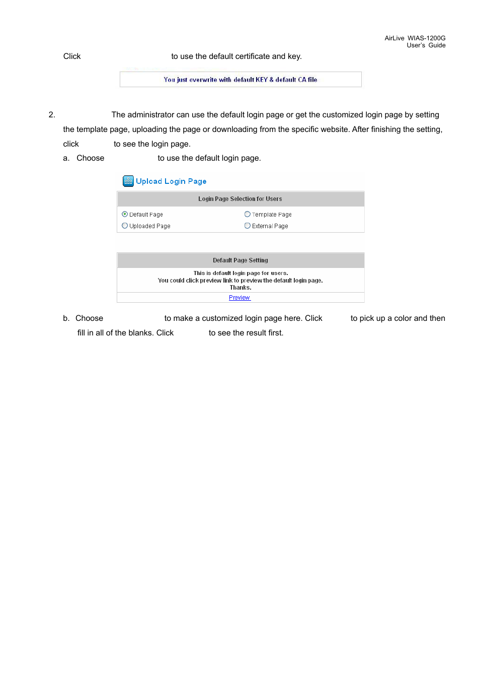 AirLive WIAS-1200G User Manual | Page 74 / 180