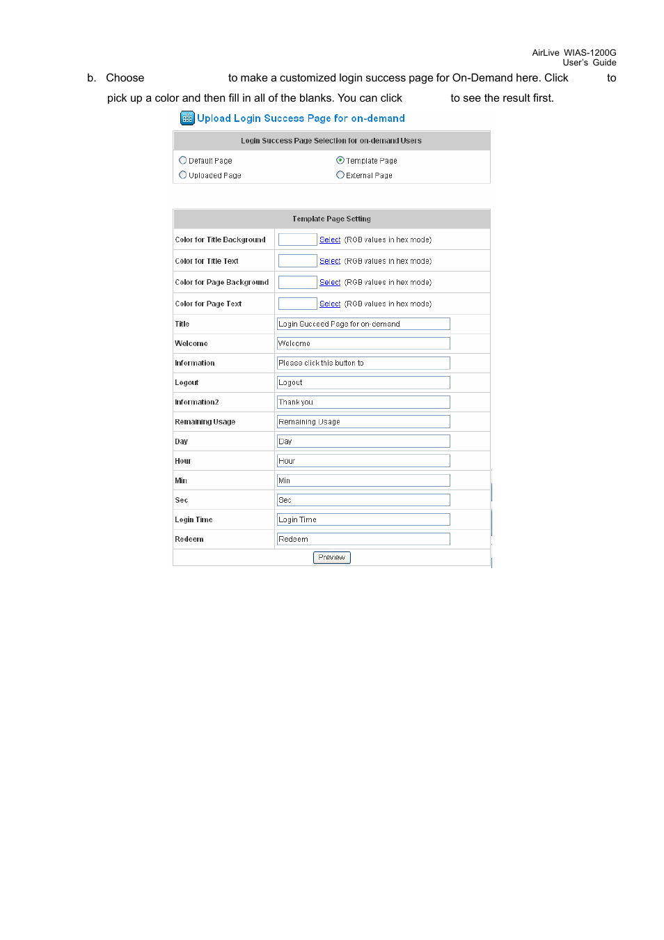 AirLive WIAS-1200G User Manual | Page 83 / 180