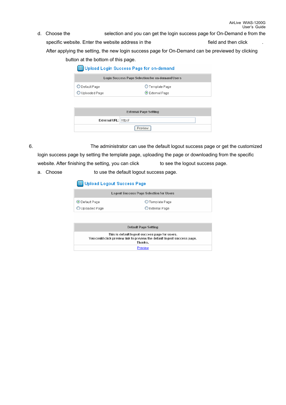 AirLive WIAS-1200G User Manual | Page 85 / 180