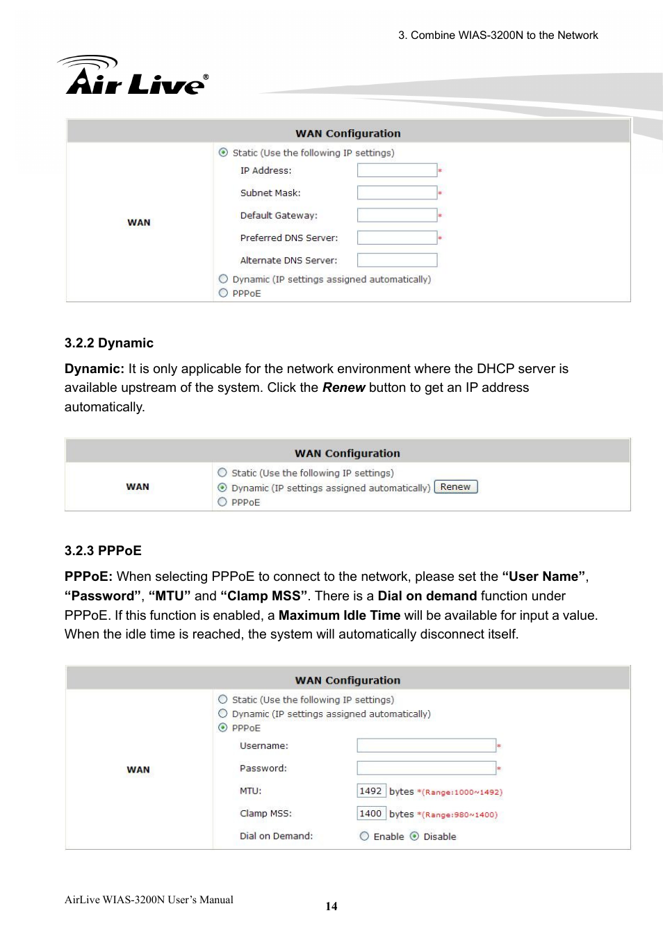 AirLive WIAS-3200N User Manual | Page 17 / 137