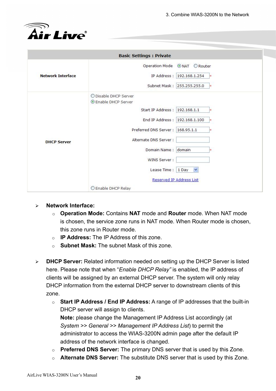AirLive WIAS-3200N User Manual | Page 23 / 137
