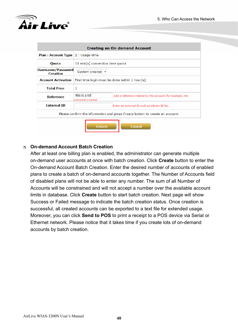 AirLive WIAS-3200N User Manual | Page 43 / 137