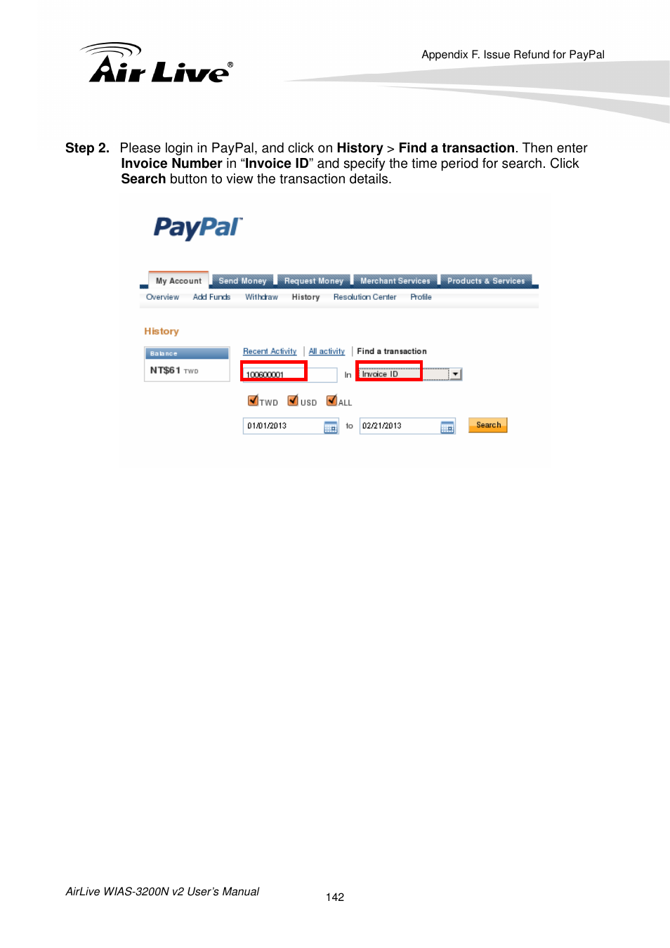 AirLive WIAS-3200N v2 User Manual | Page 148 / 170