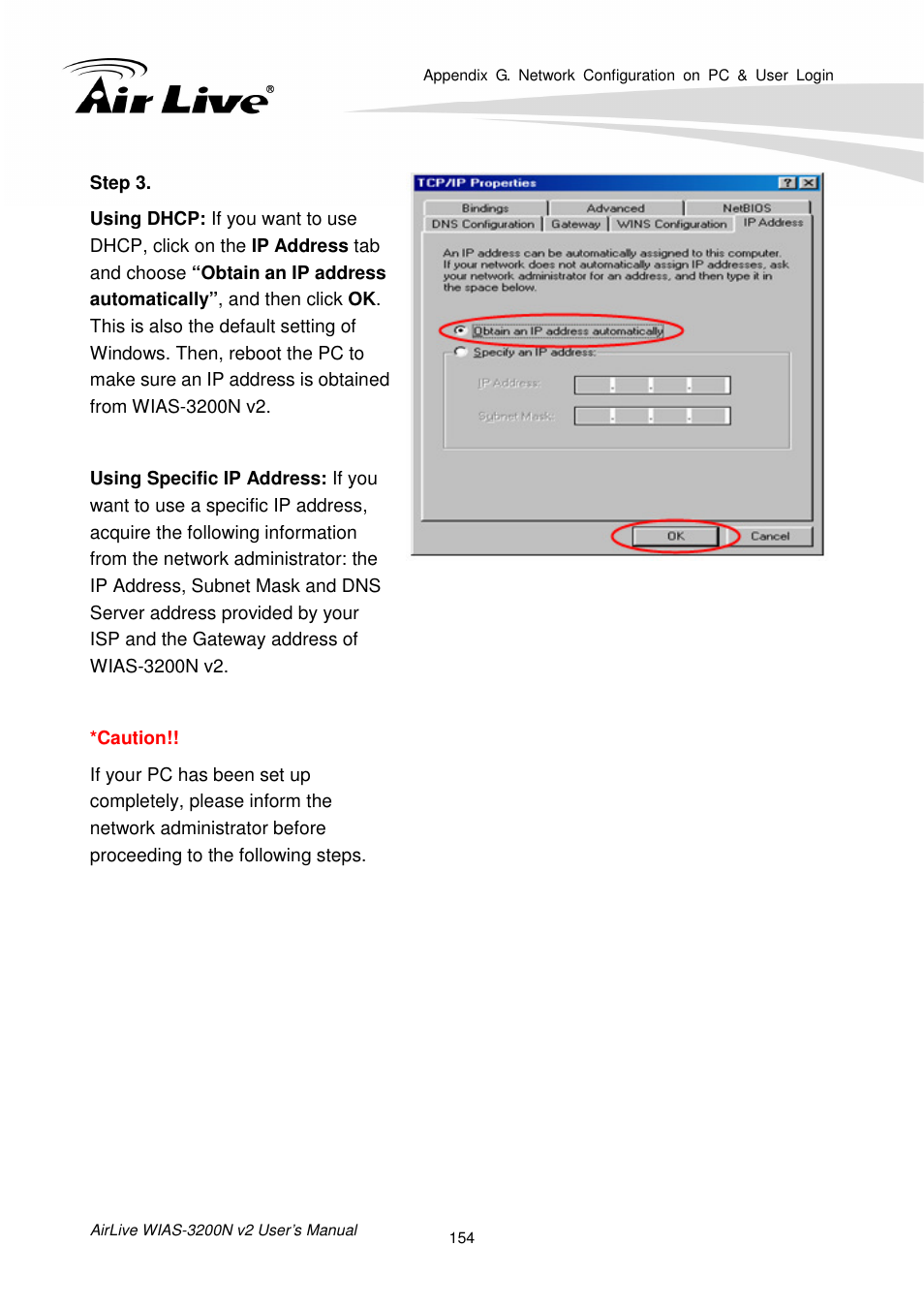 AirLive WIAS-3200N v2 User Manual | Page 160 / 170