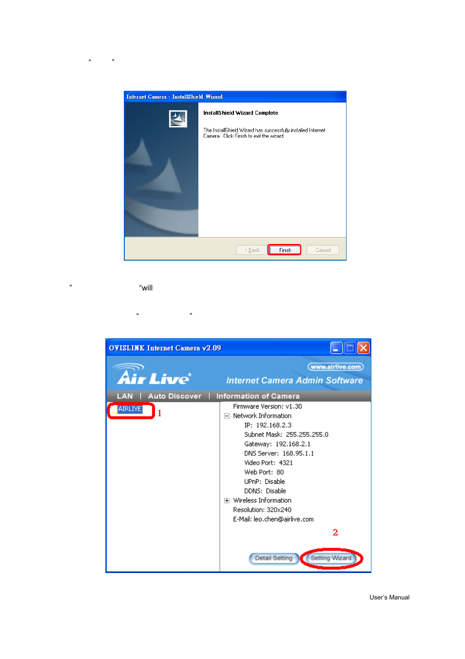 AirLive WL-1000CAM User Manual | Page 14 / 69