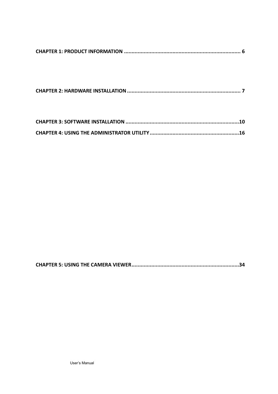 AirLive WL-1000CAM User Manual | Page 5 / 69