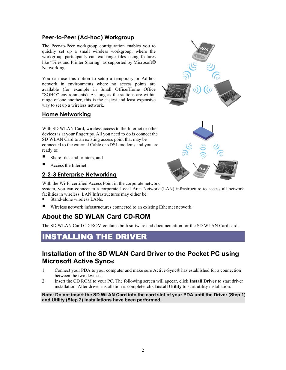 Installing the driver | AirLive WL-1100SD User Manual | Page 4 / 12